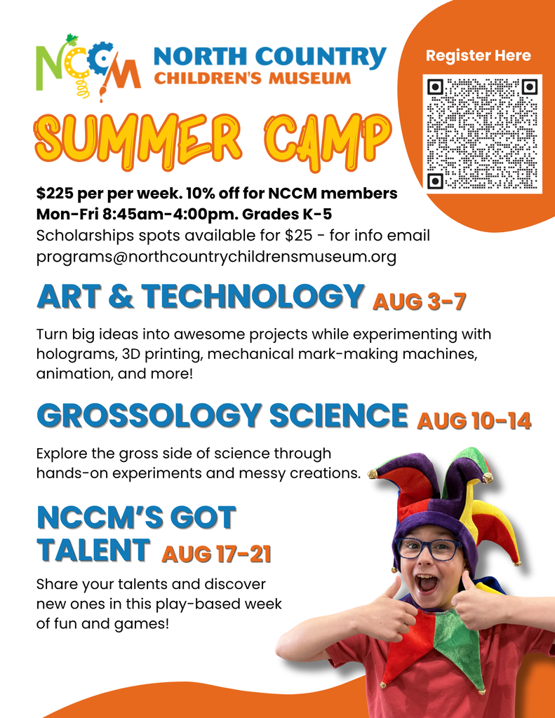 NCCM Summer Camps in August