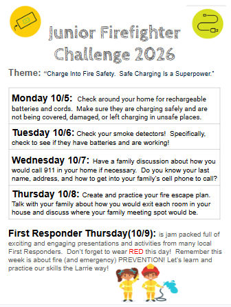 Junior Firefighter Challenge