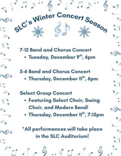 winter concerts