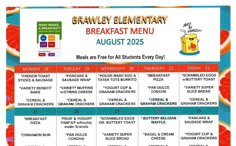 Aug Menu 1