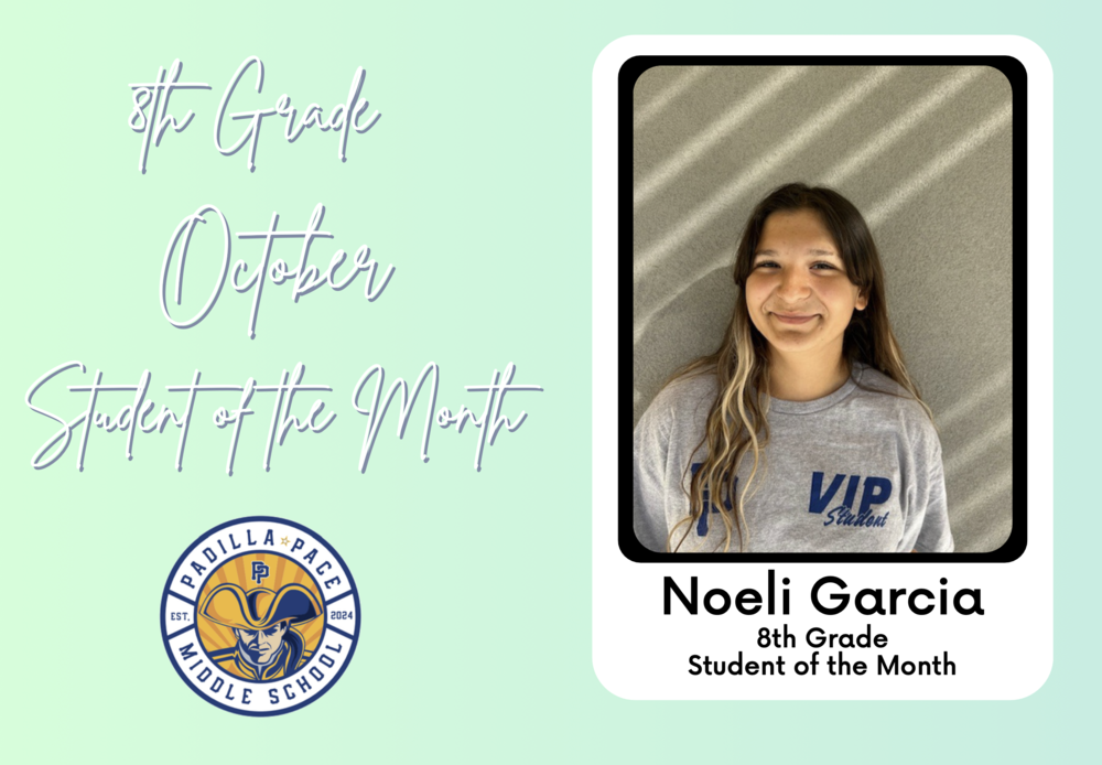 October Students of the Month