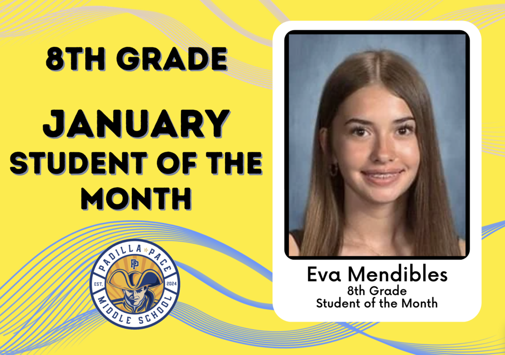 January Students of the Month