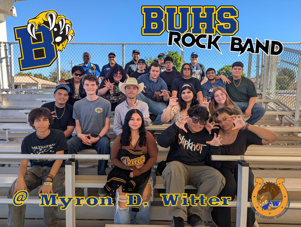 BUHS Rock Band Concert @ Witter