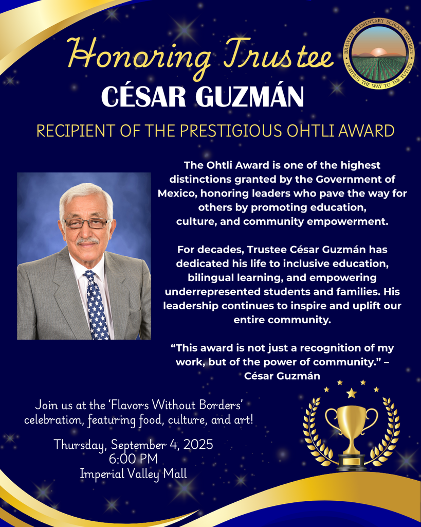 Cesar Guzman Ohtli Award