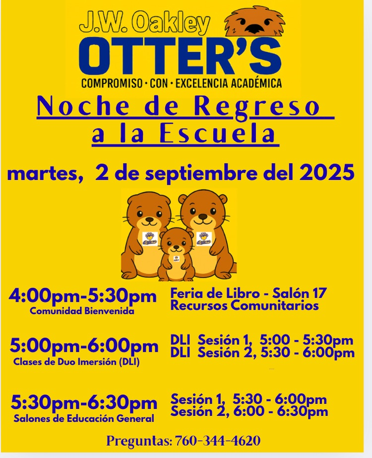 back to school night span