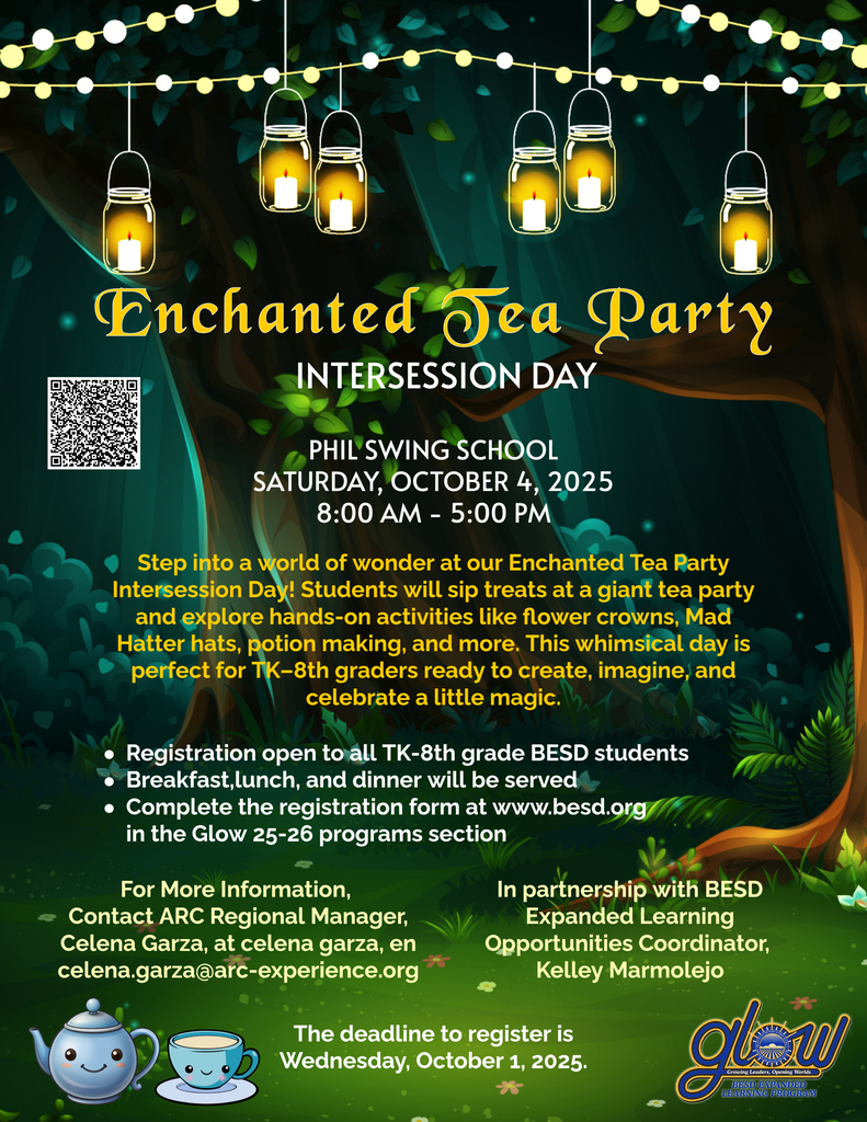 Enchanted Tea Party Intersession Day