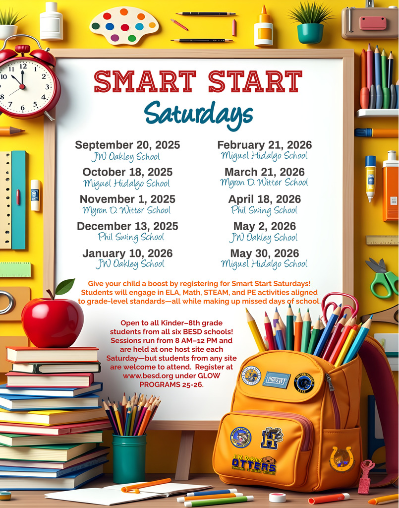 Smart Start Saturdays 25-26