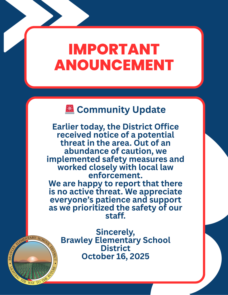 October 16, 2025 Important Notice