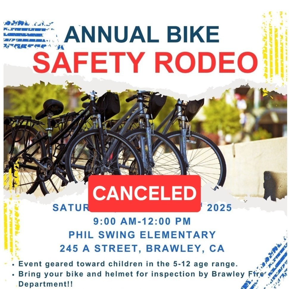 BIKE RODEO has been CANCELED