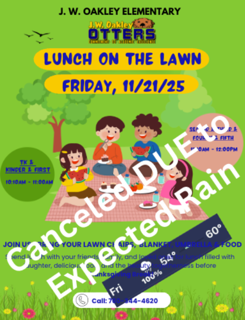 Lunch on the Lawn Cancel English