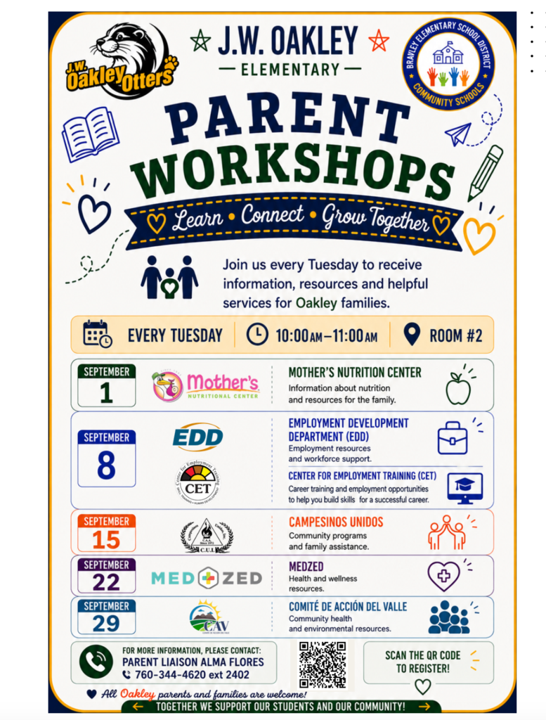 Parent Workshops