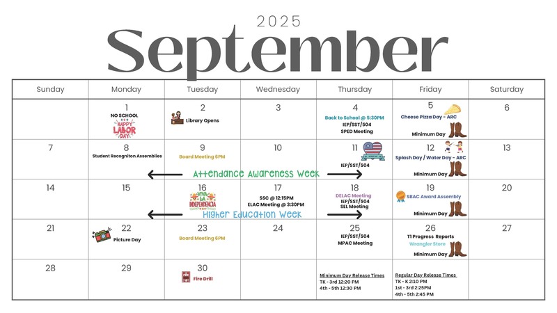Sept Calendar 1