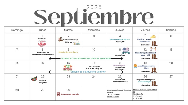 Sept Calendar 2