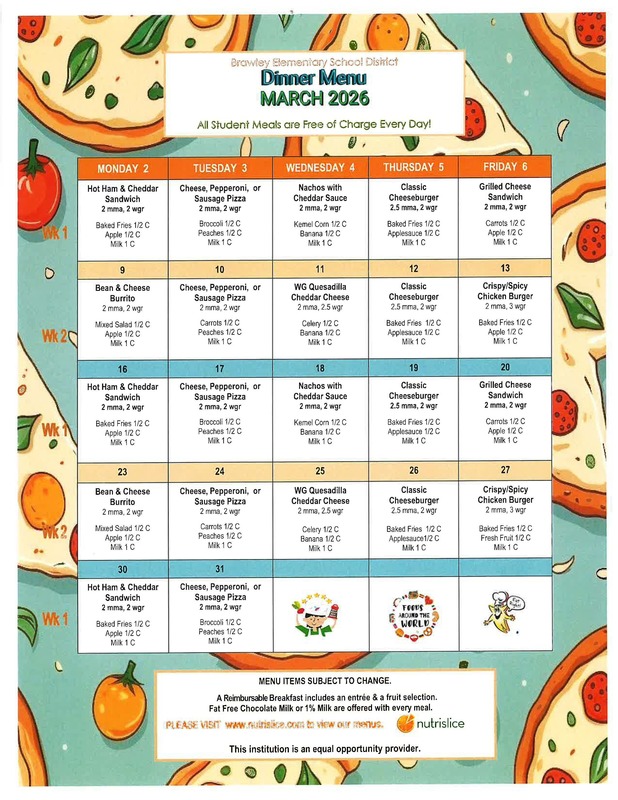 March Menus 5