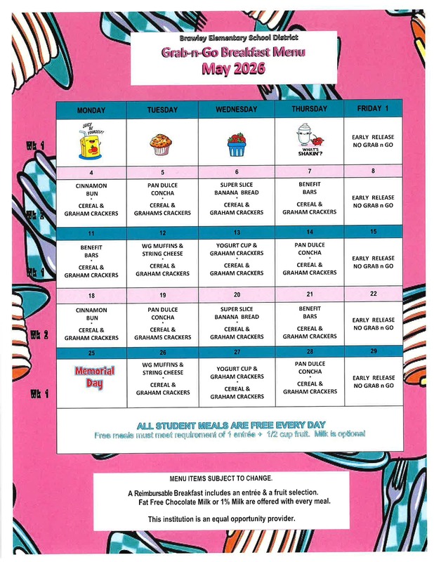 May Menus 2