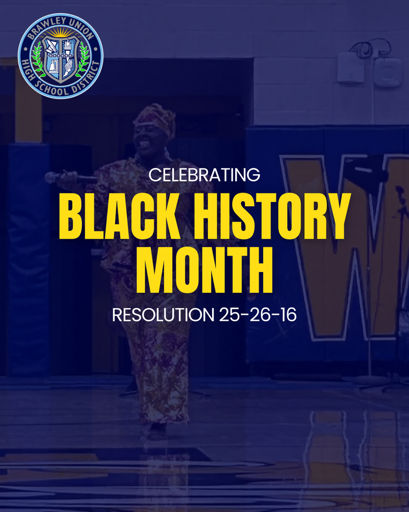 BUHSD Black History Month