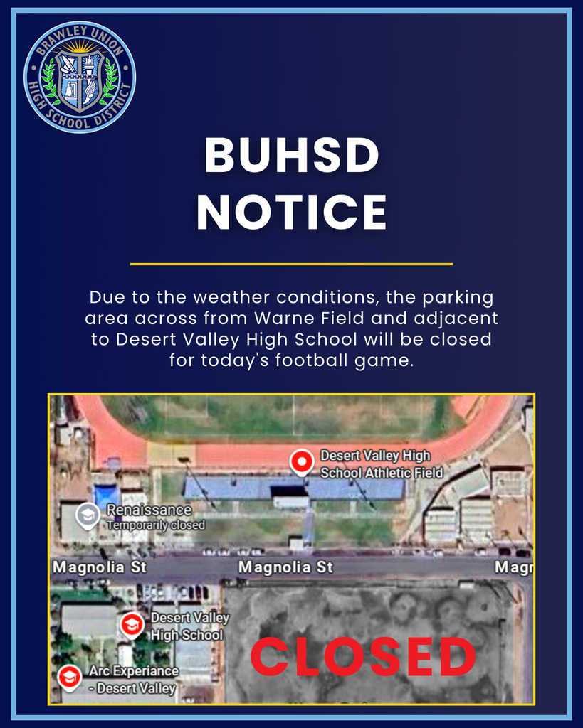 parking closed