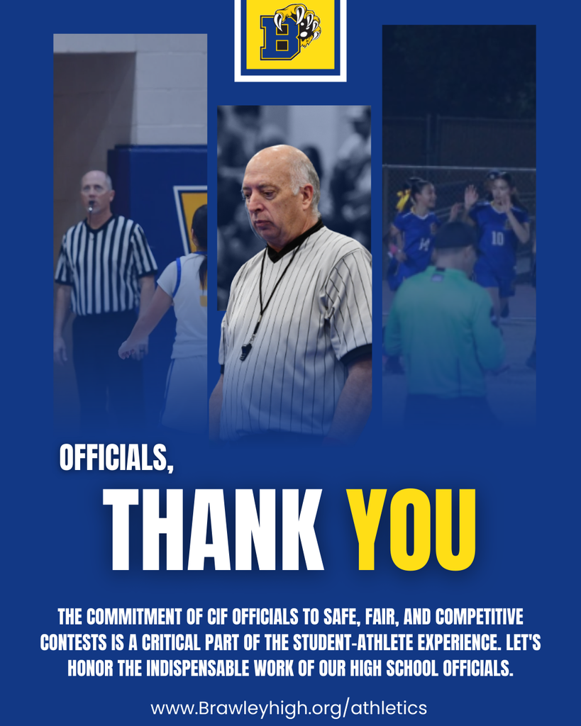 Officials, Thank you!The commitment of CIF officials to safe, fair, and competitive contests is a critical part of the student-athlete experience. Let's honor the indispensable work of our high school officials.