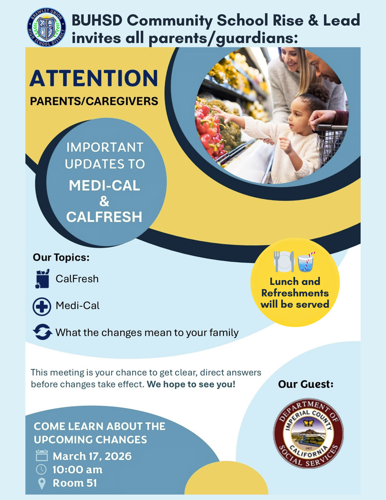 You are invited to attend an important Information Workshop on changes to Medi-Cal and SNAP (CalFresh) benefits. on March 17th, 2026 at 10am