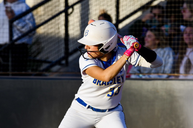 Kaitlyn steps up to bat