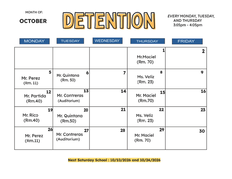 Detention