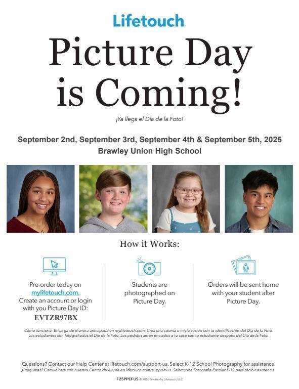 Picture Day is Coming