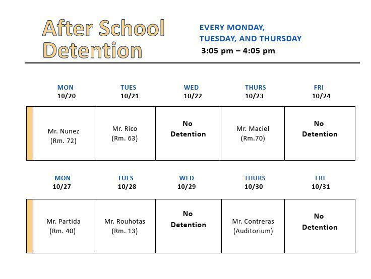 Detention