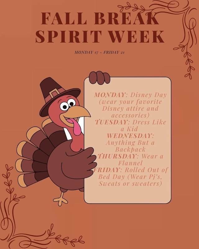 Fall Break Spirit Week