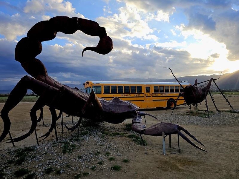 Brawley High Visits Borrego Springs