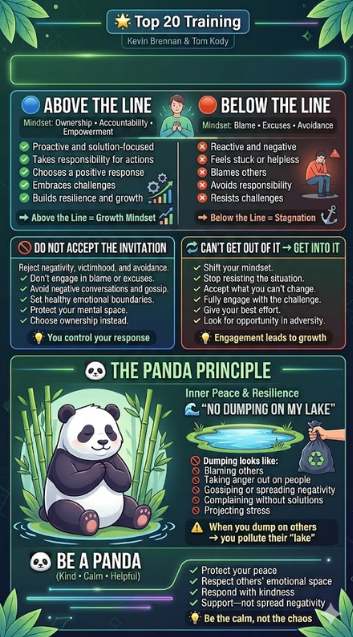 Living Above the Line