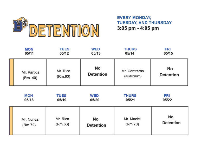 After school detention