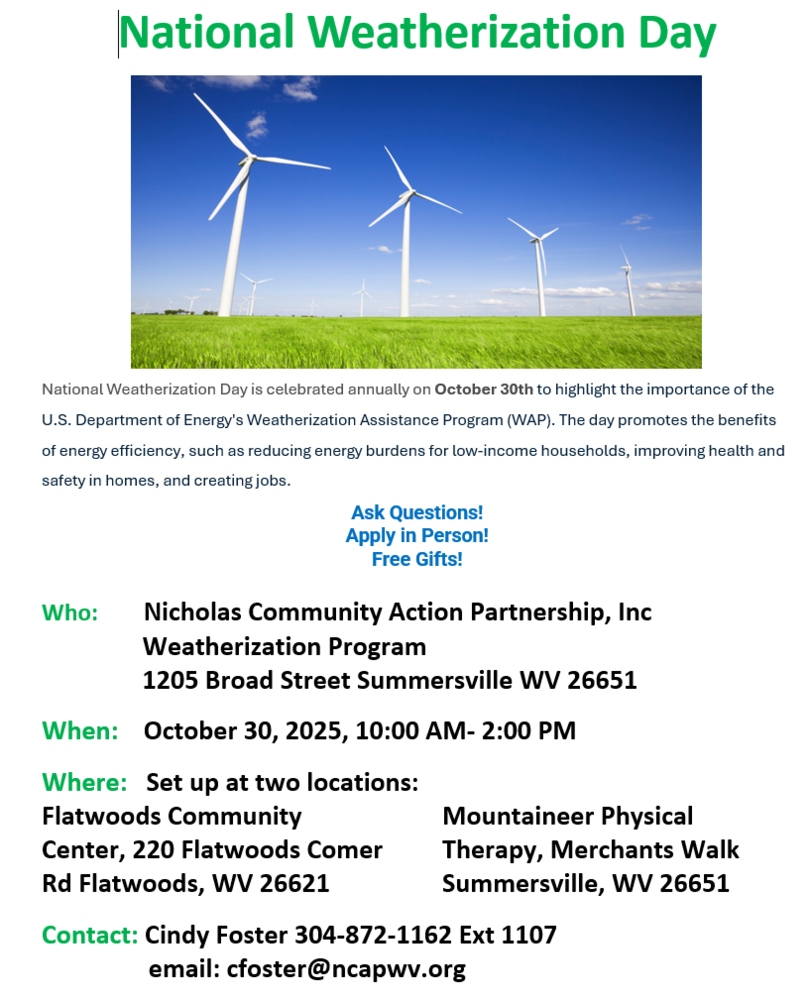 National Weatherization Day