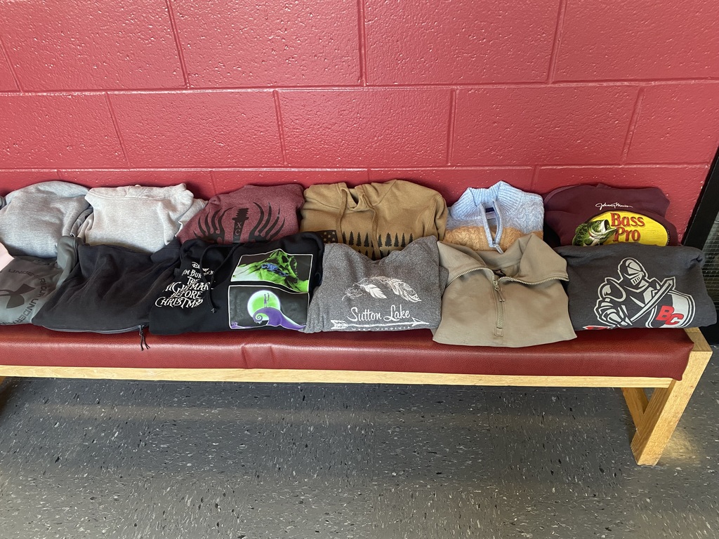 BCMS Lost and Found items