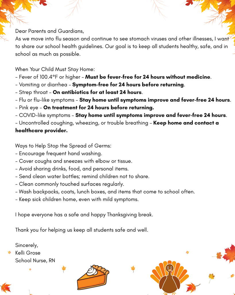 Stop the spread of germs!