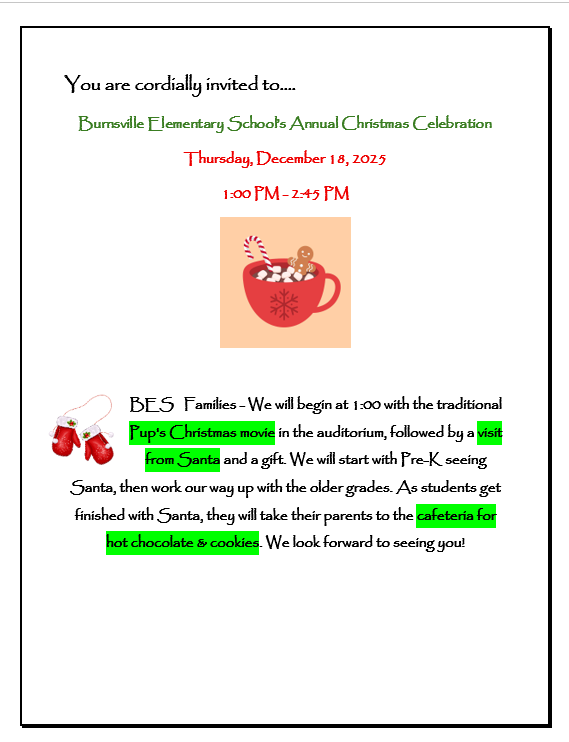 Christmas Celebration