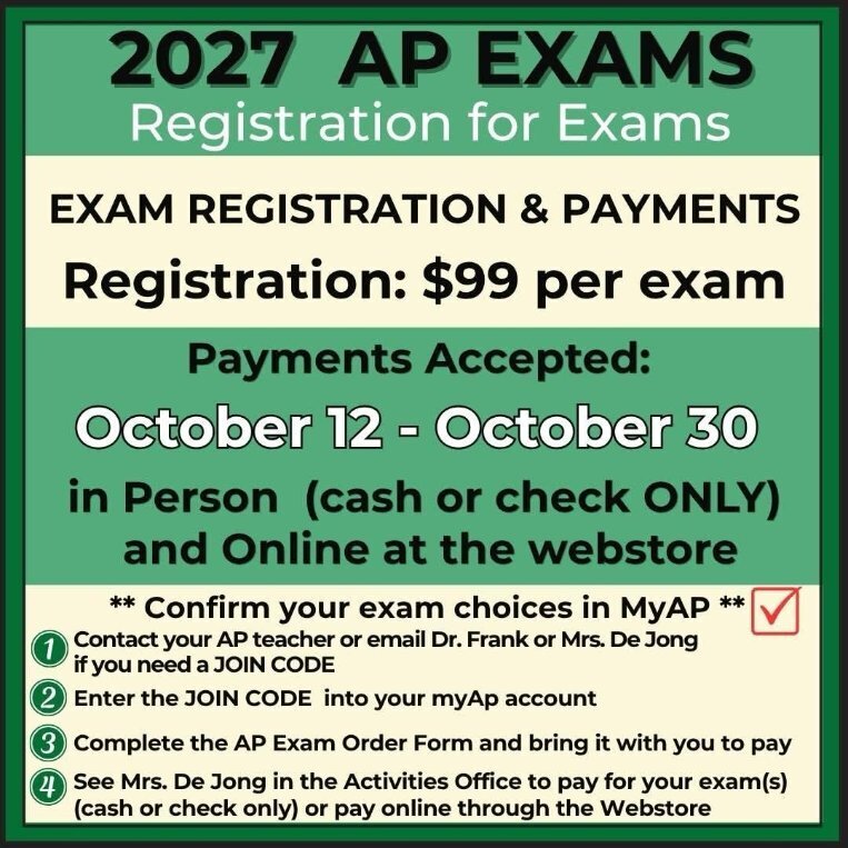 AP Exam info