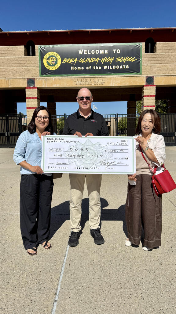 Sister City Donation