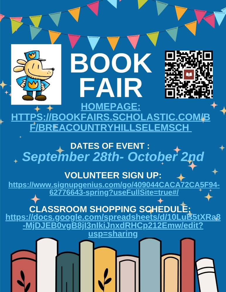 Book Fair flyer