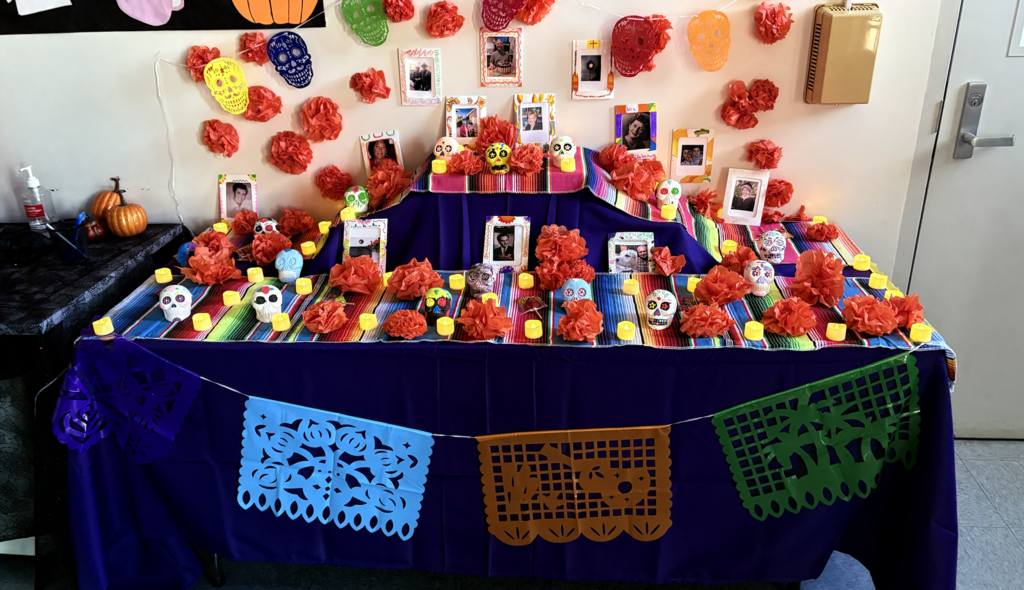 BJH Ofrenda Created By the BJH  Dual Language Program