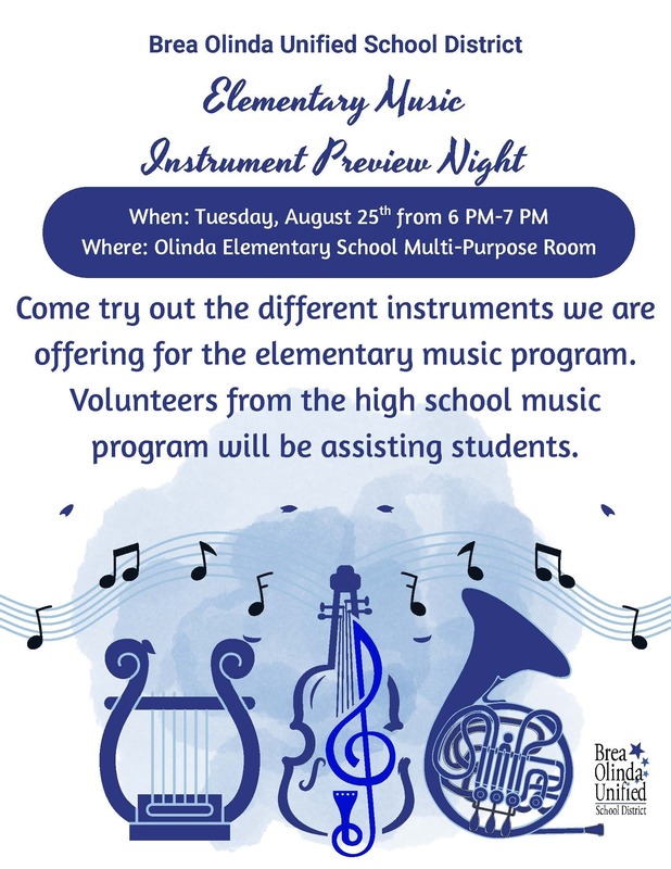 Instrument Preview Night