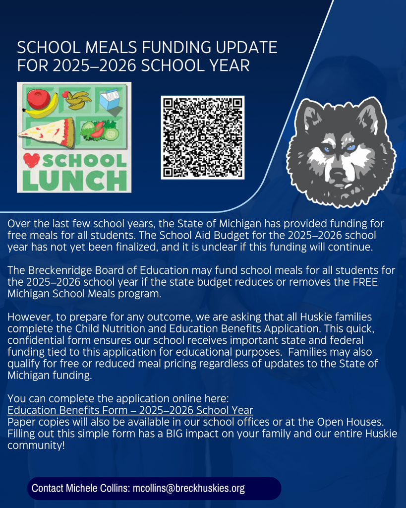 BCS School Lunch Info