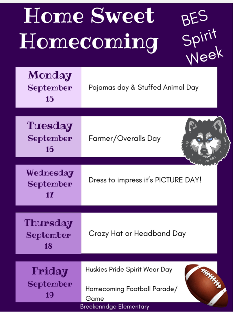 Elementary Homecoming Days