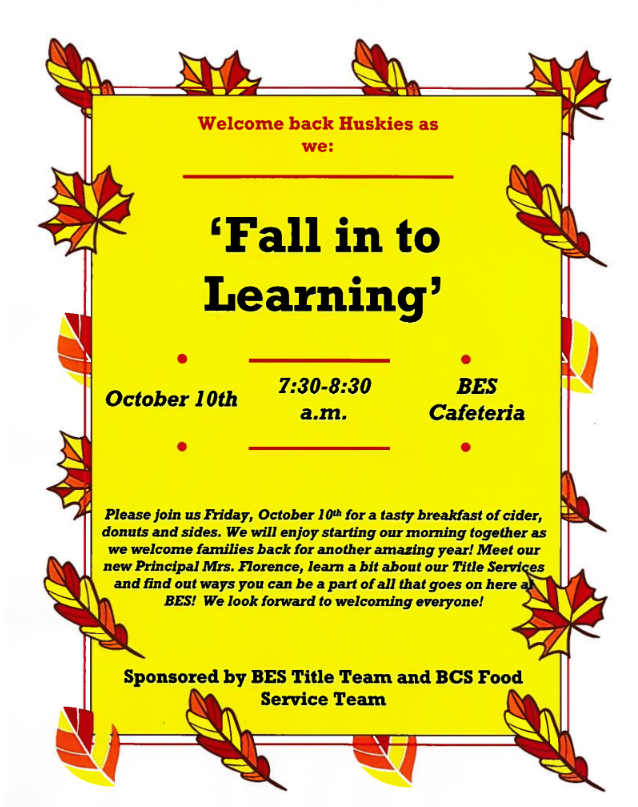fall in to learning