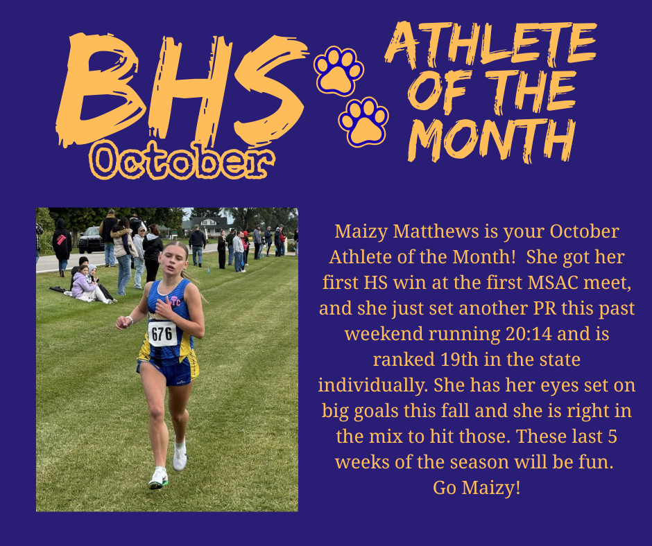 Athlete of the Month