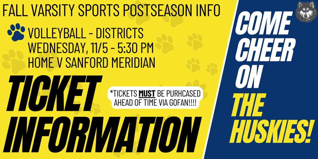 District ticket info