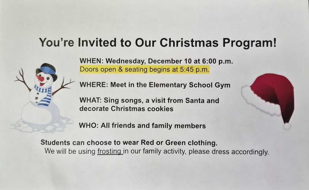 Christmas Program