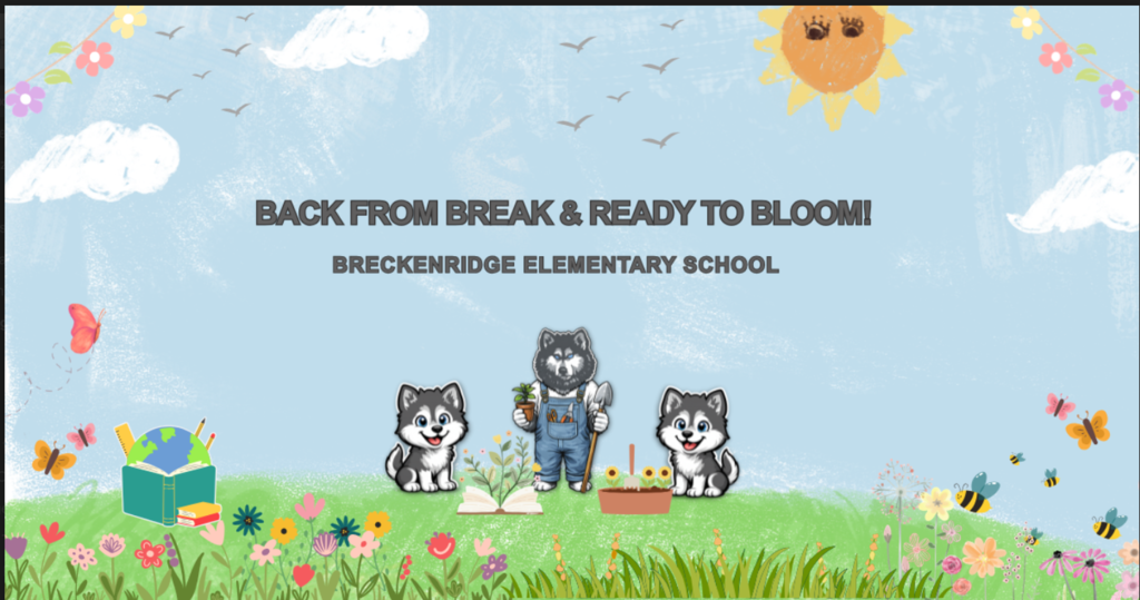 back from spring break