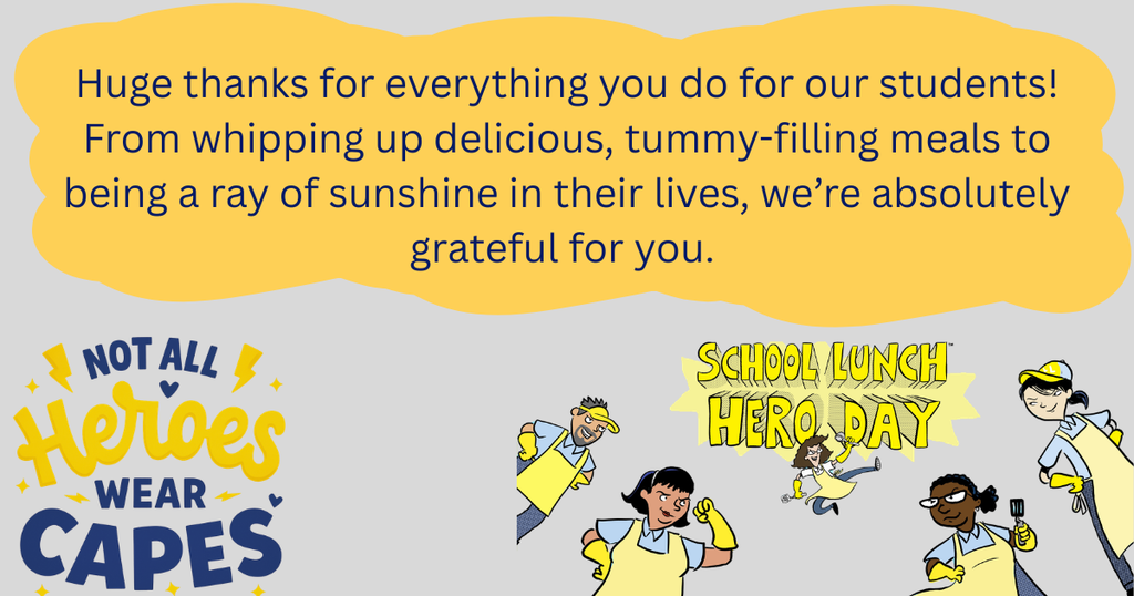 school lunch hero day