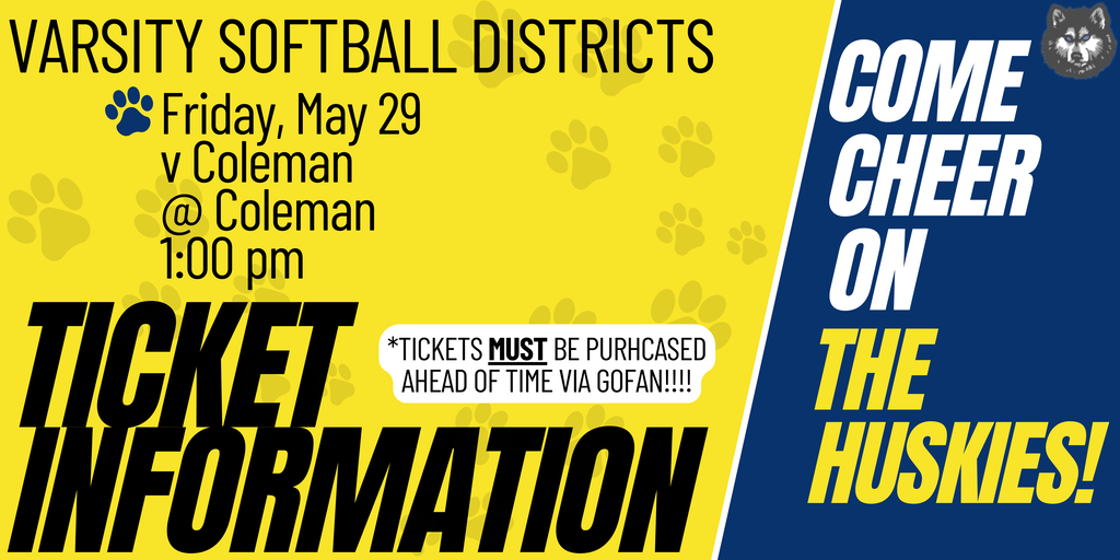 varsity softball districts 