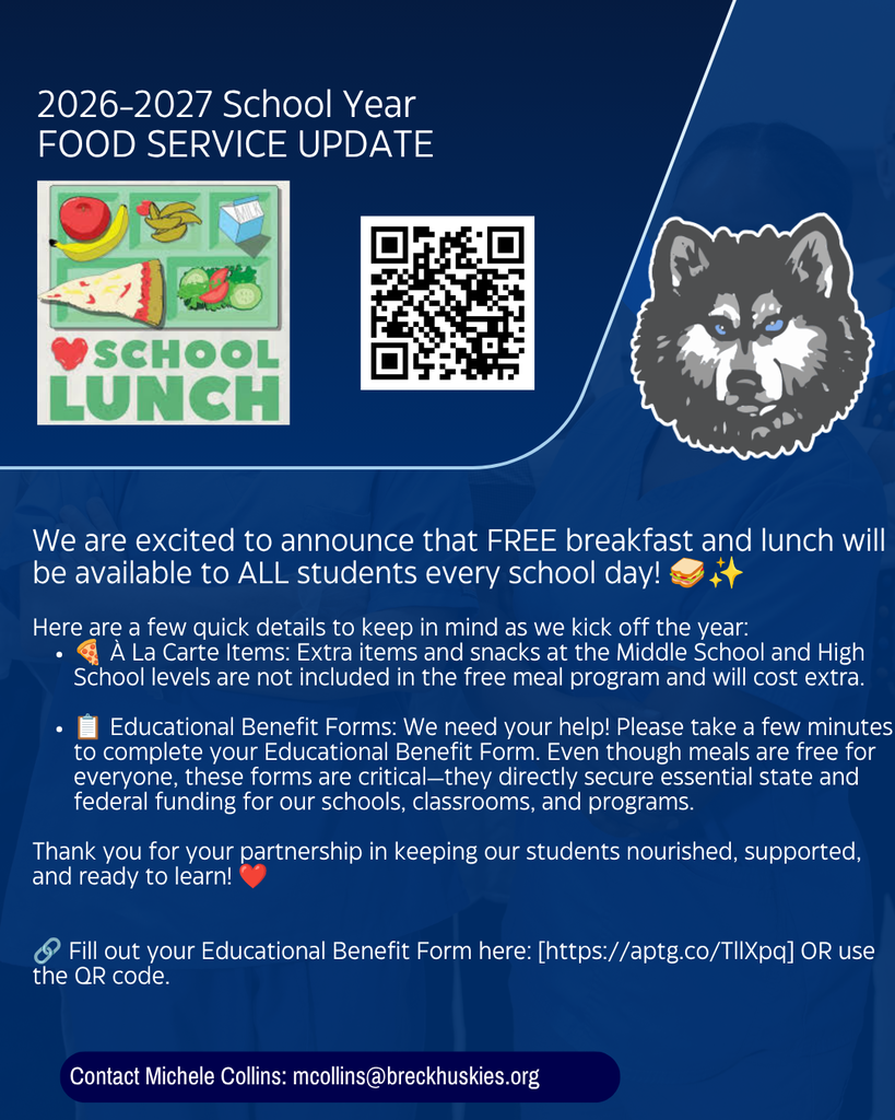 Food Service Update